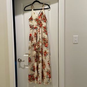 Francesca’s Miami Romper Maxi Size Small